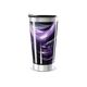 Copo Térmico - Preto com Design Roxo