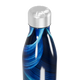 Garrafa Inox - Azul com Estampa Abstrata