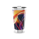 Copo Térmico - Estampa Abstrata Colorida