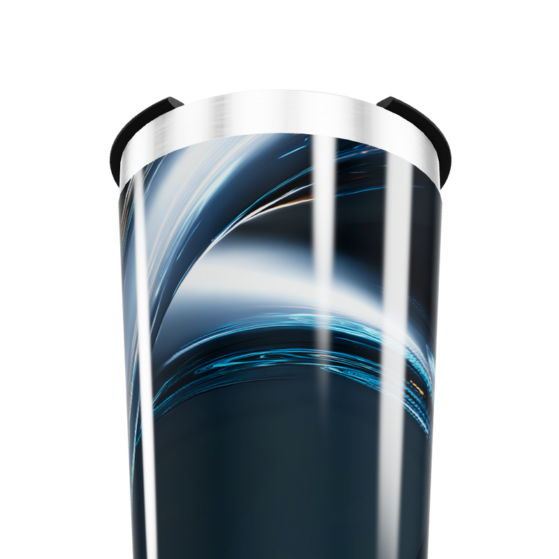 Copo Térmico - Design Azul Inox