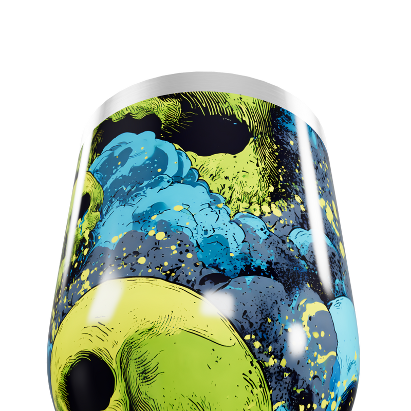 Copo Térmico Slim - Estampa Colorida Inox