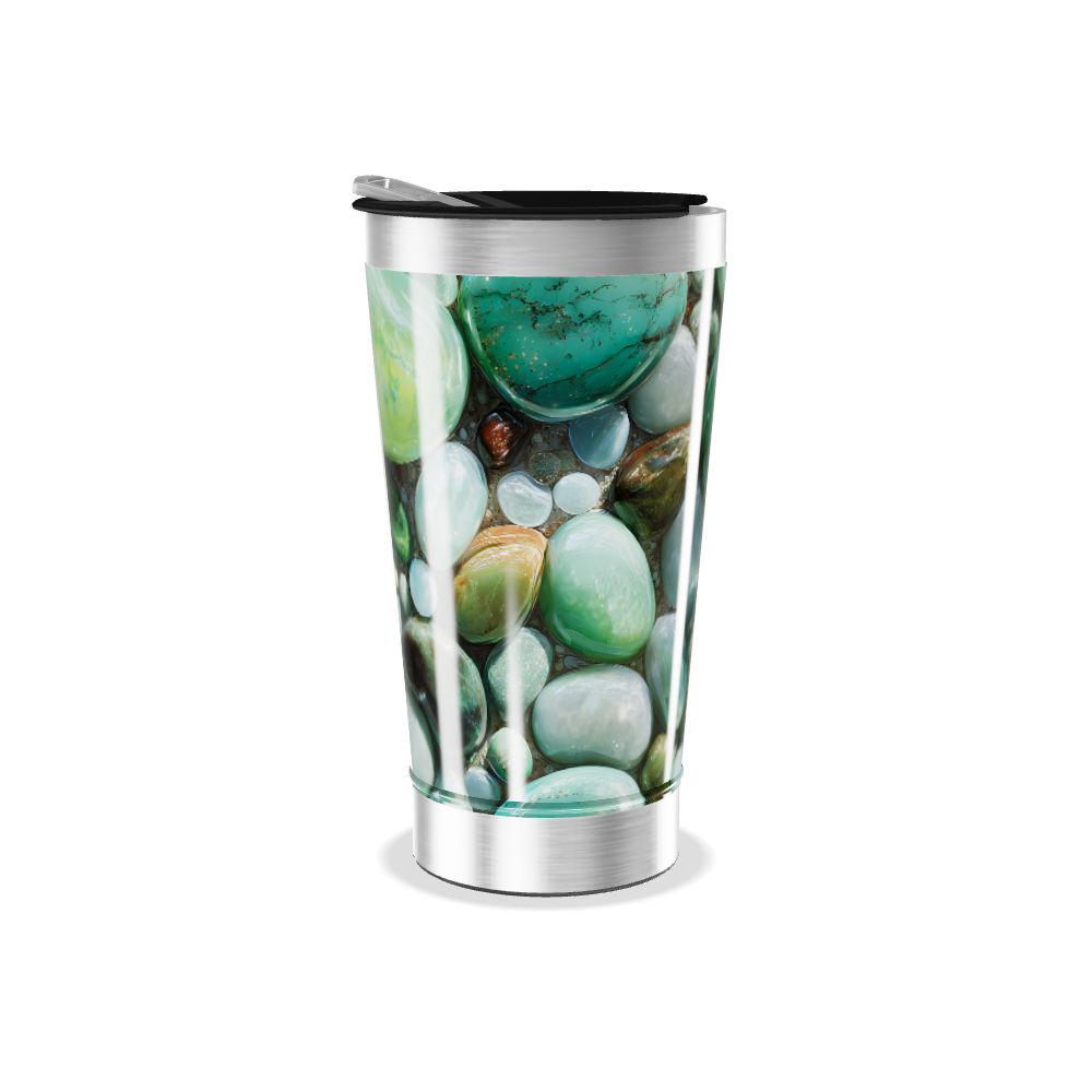 Copo Térmico - Pedras Verdes