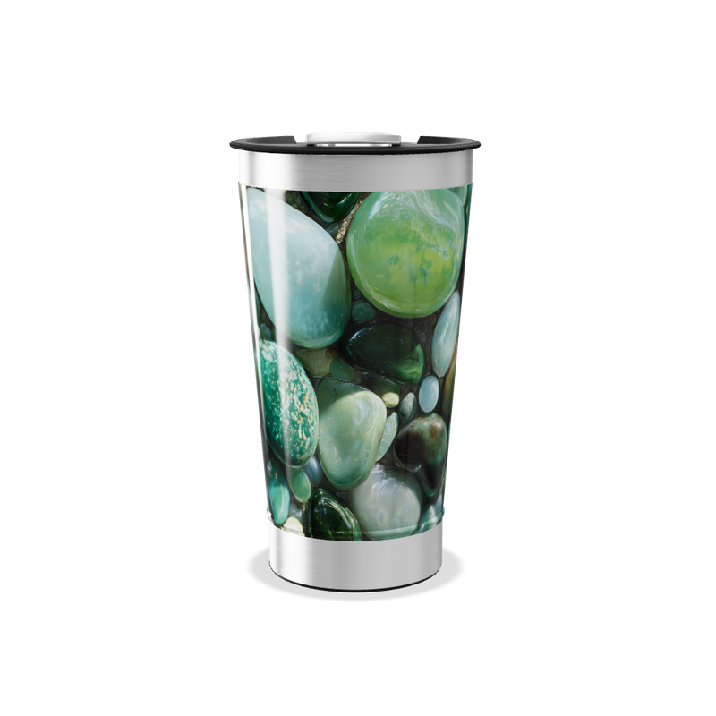 Copo Térmico - Pedras Verdes