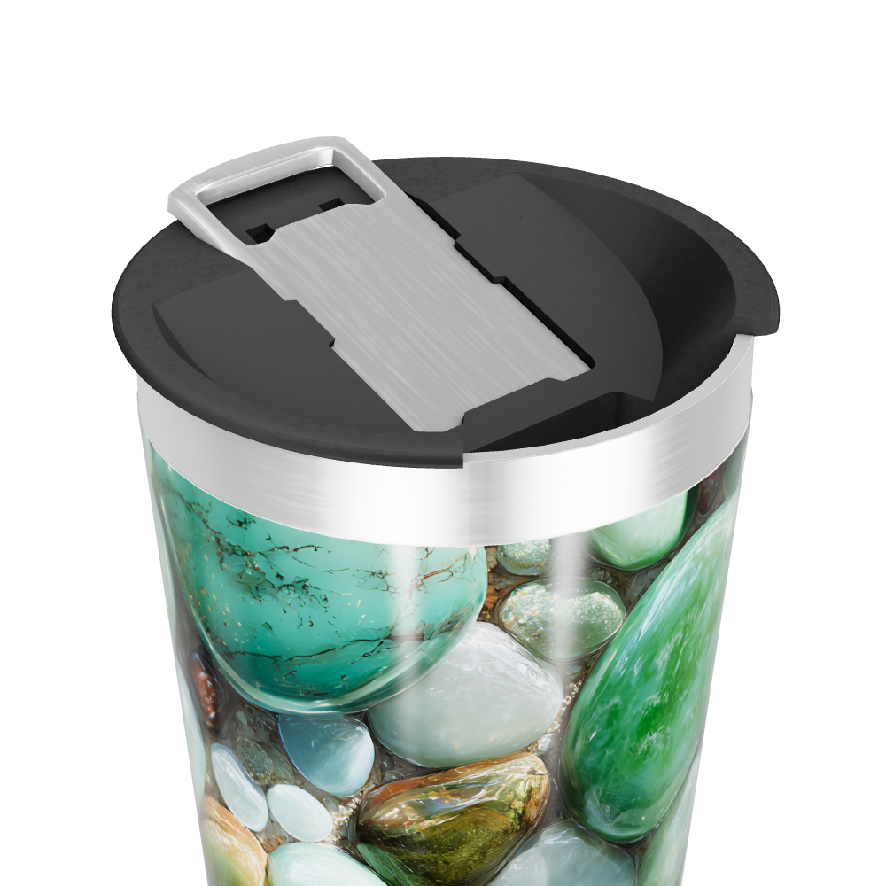 Copo Térmico - Pedras Verdes