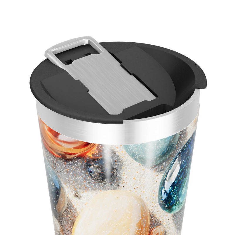 Copo Térmico - Estampa Pedras Coloridas