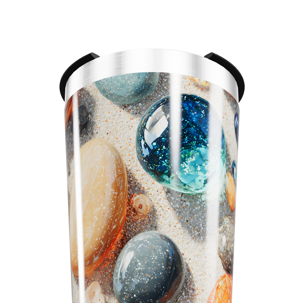 Copo Térmico - Estampa Pedras Coloridas