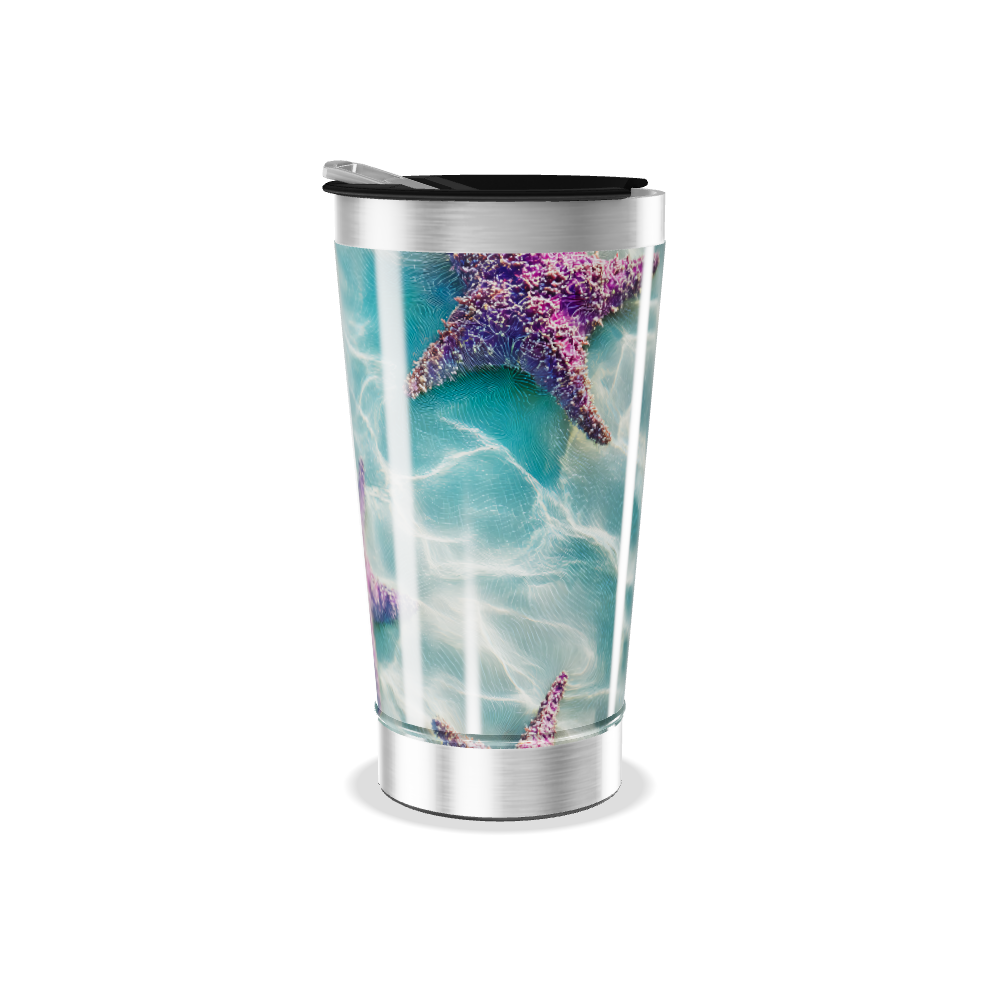 Copo Térmico - Estampa Marinha Azul