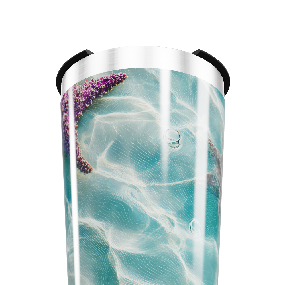 Copo Térmico - Estampa Marinha Azul