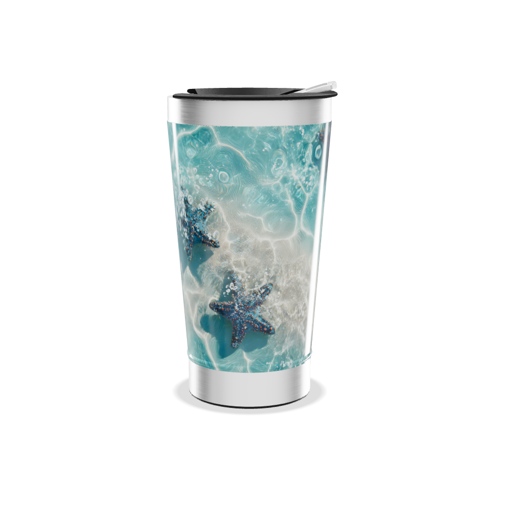Copo Térmico - Estampa Oceano Azul