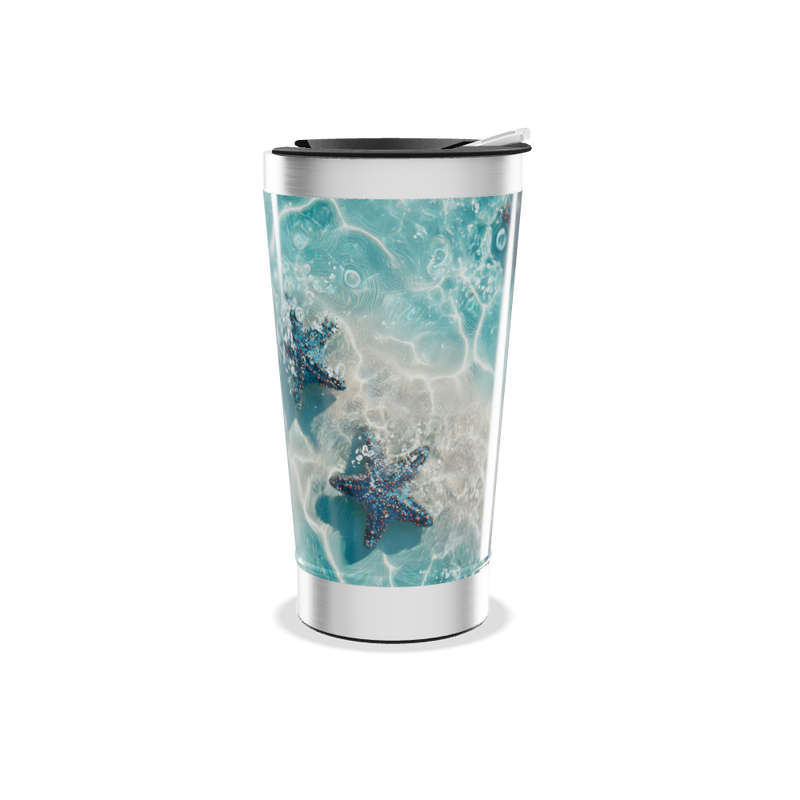 Copo Térmico - Estampa Oceano Azul
