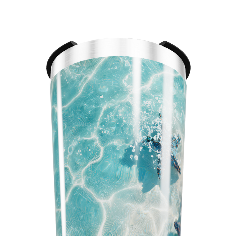 Copo Térmico - Estampa Oceano Azul