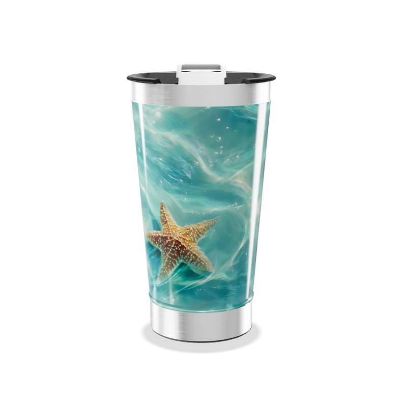 Copo Térmico - Estampa Estrela Mar