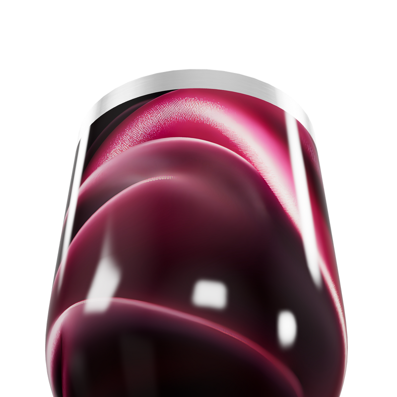 Copo Térmico Slim - Estampa Rosa Metálico