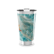 Copo Térmico - Azul Oceano Estampado