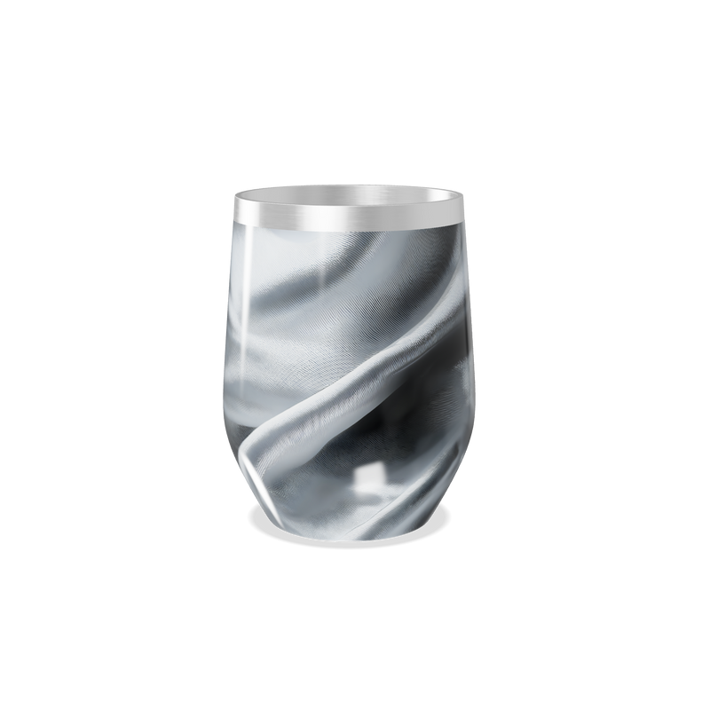 Copo Térmico Slim - Prata Metálico Aço Inox