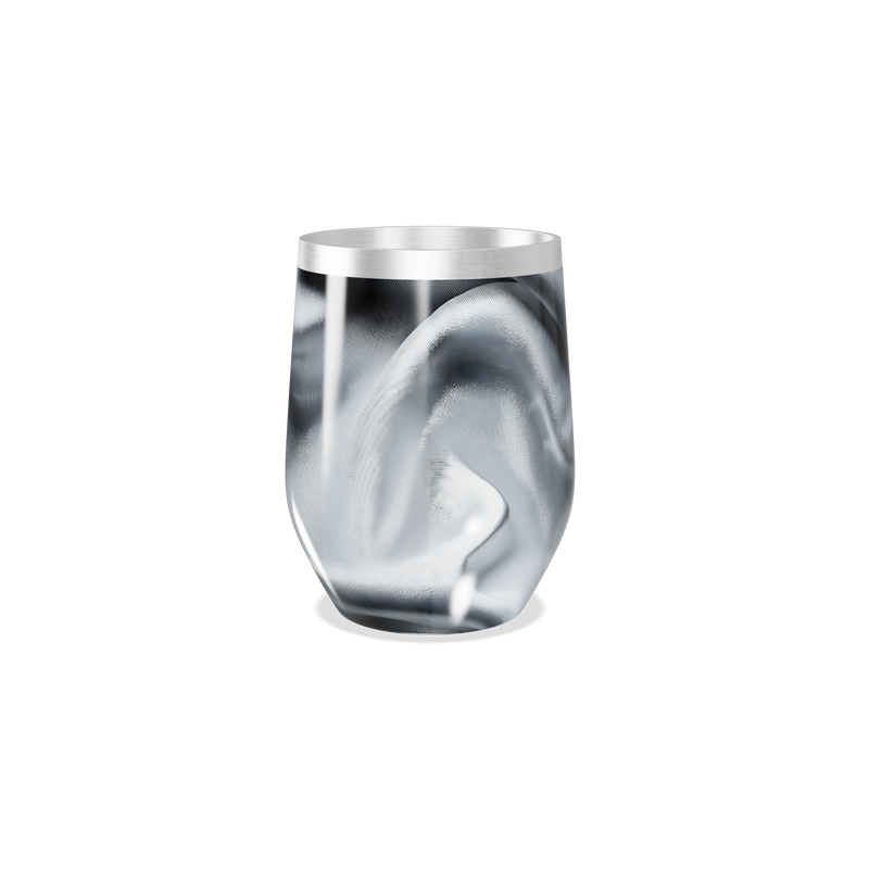 Copo Térmico Slim - Prata Metálico Aço Inox