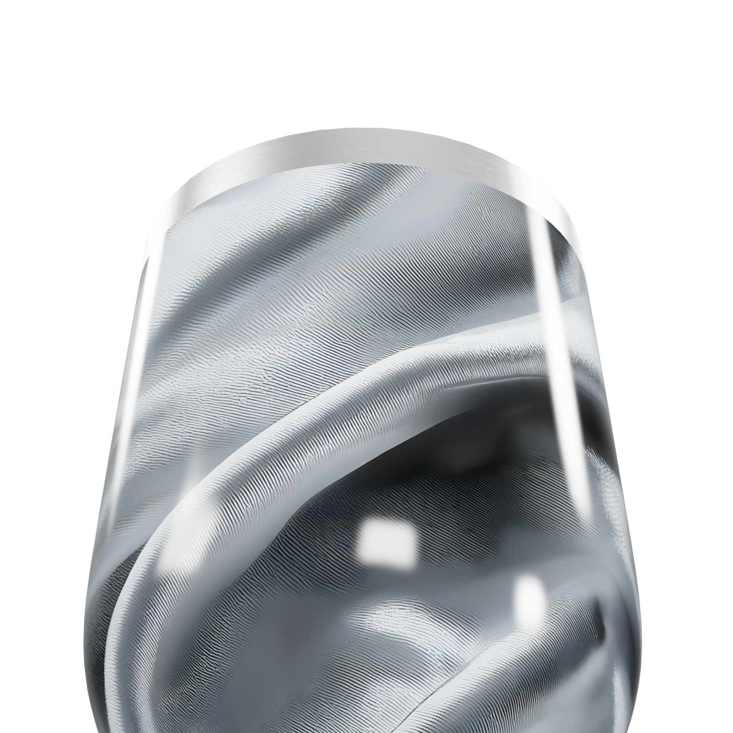 Copo Térmico Slim - Prata Metálico Aço Inox