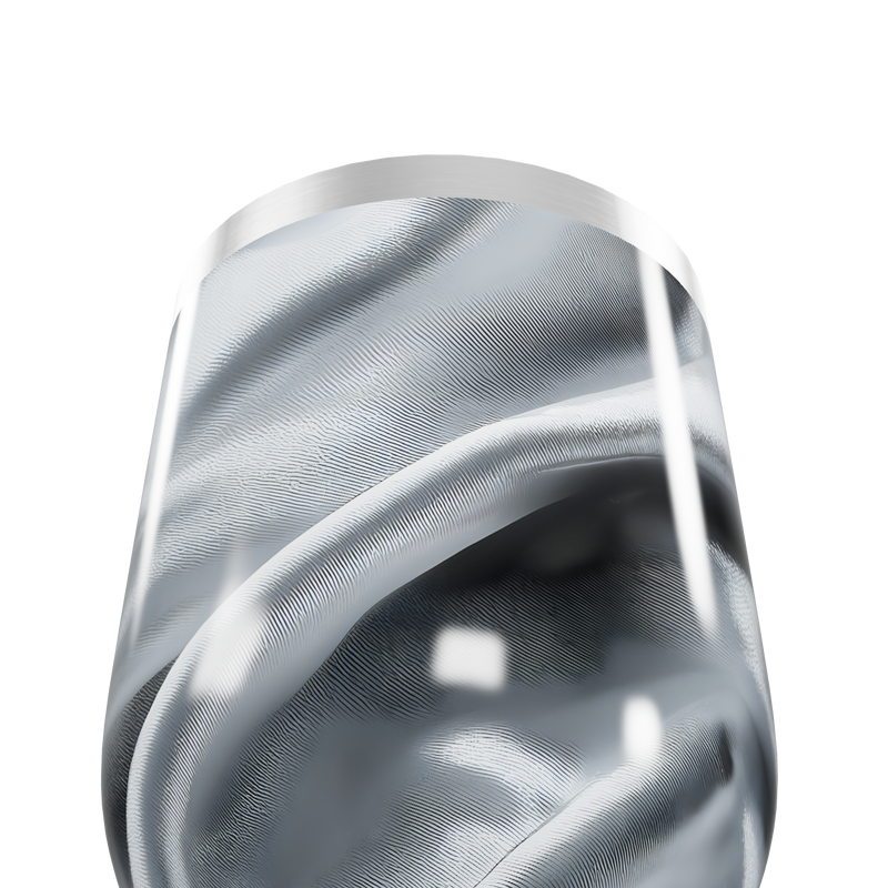 Copo Térmico Slim - Prata Metálico Aço Inox