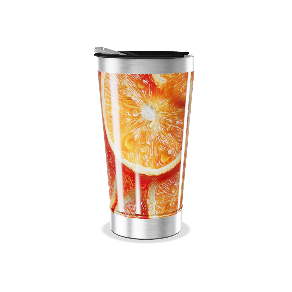 Copo Térmico - Estampa de Laranja