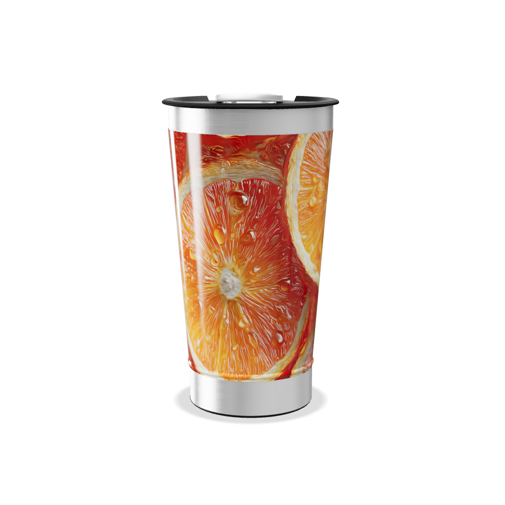 Copo Térmico - Estampa de Laranja