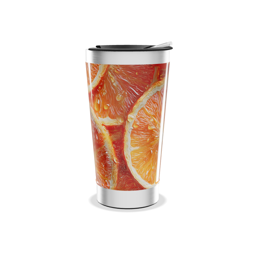 Copo Térmico - Estampa de Laranja