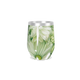 Copo Térmico Slim - Floral Verde Inox