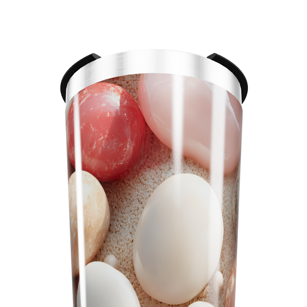 Copo Térmico - Estampa Pedras Coloridas