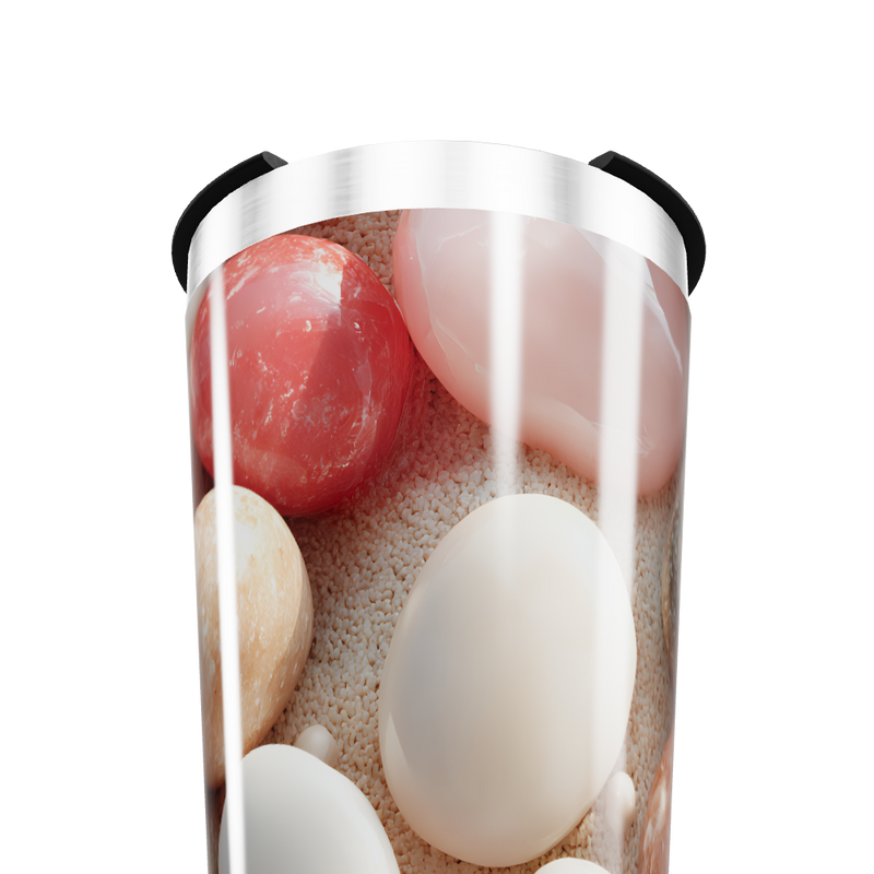 Copo Térmico - Estampa Pedras Coloridas