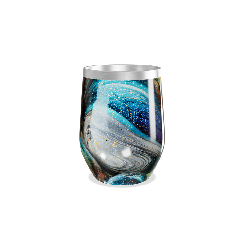 Copo Térmico Slim - Estampa Galáxia Colorida