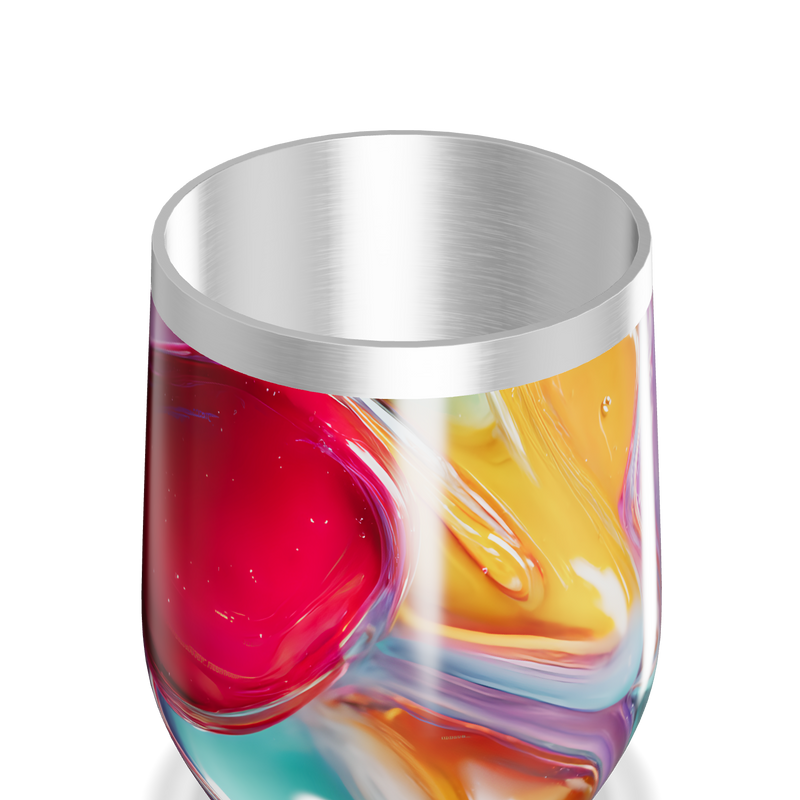 Copo Térmico Slim - Estampa Multicolorida