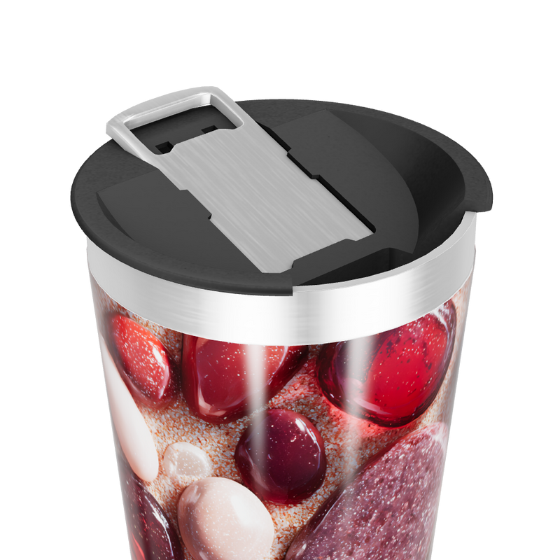 Copo Térmico - Estampa Pedras Coloridas