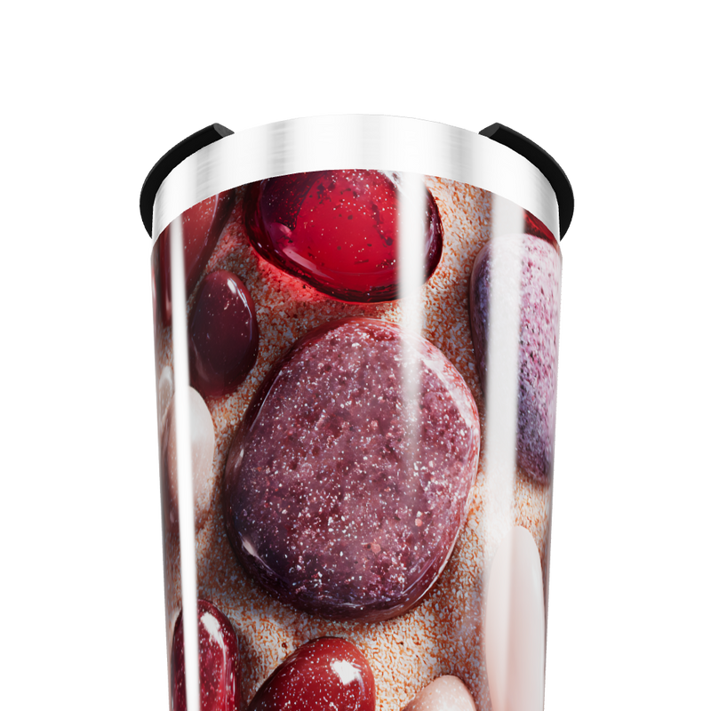 Copo Térmico - Estampa Pedras Coloridas