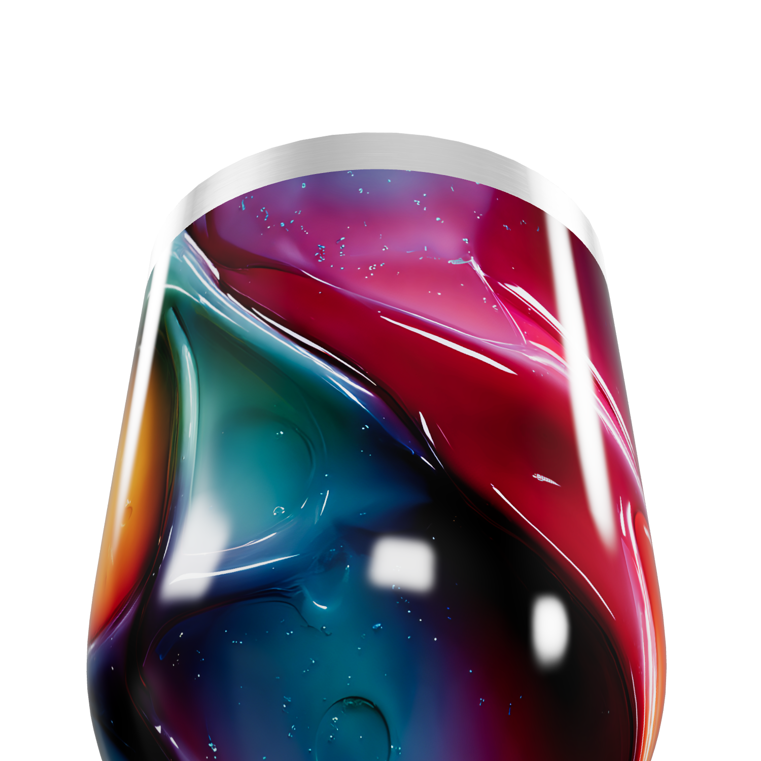 Copo Térmico Slim - Colorido Inox