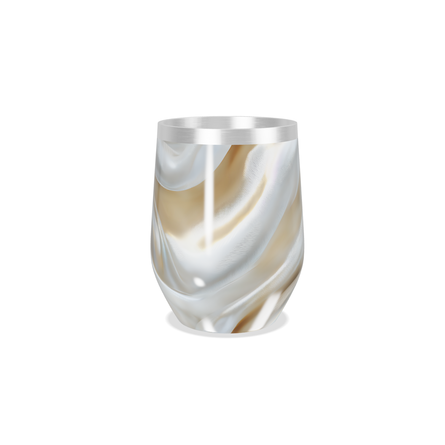 Copo Térmico Slim - Pérola Metalizado