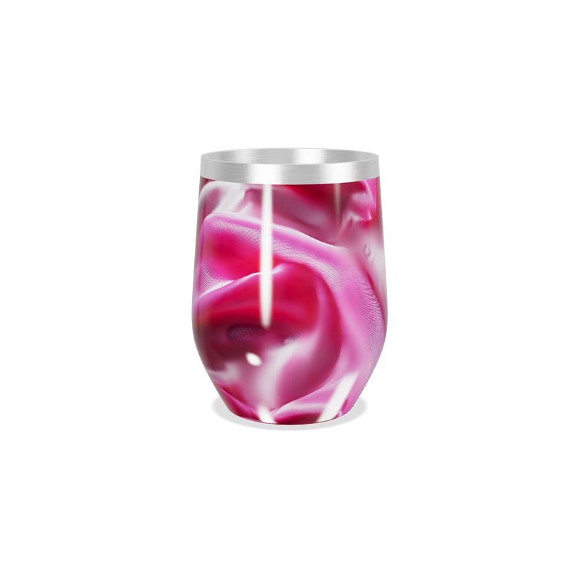 Copo Térmico Slim - Estampa Rosa Metalizado