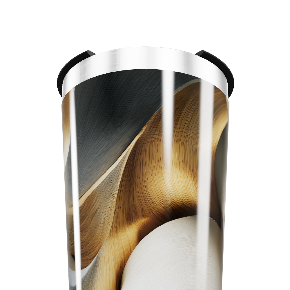 Copo Térmico - Aço Inox Estampa Abstrata