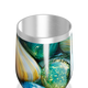 Copo Térmico Slim - Verde Marmorizado Inox