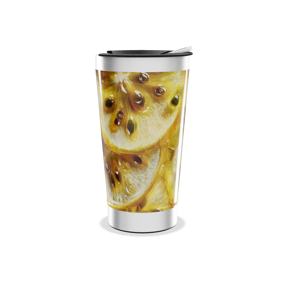 Copo Térmico - Estampa Frutas Tropicais