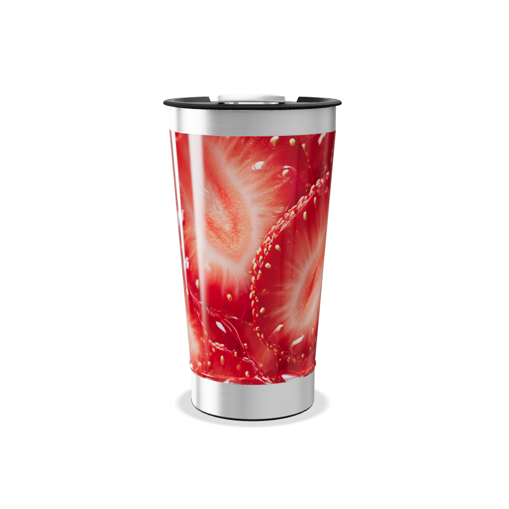 Copo Térmico - Estampa Morangos