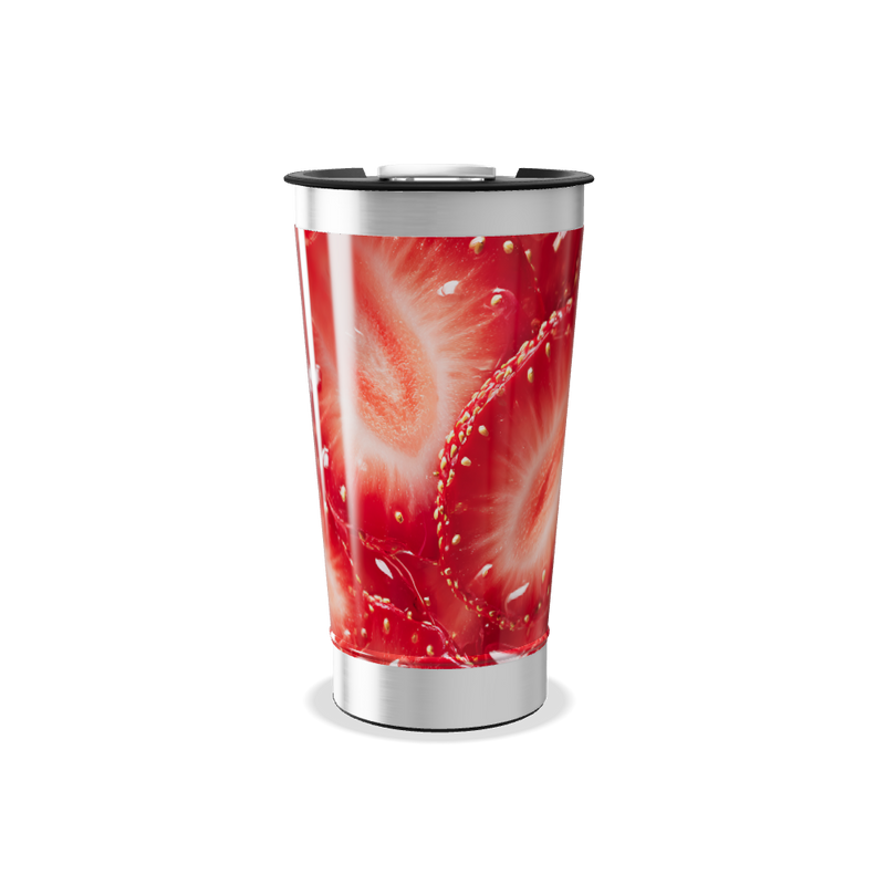 Copo Térmico - Estampa Morangos
