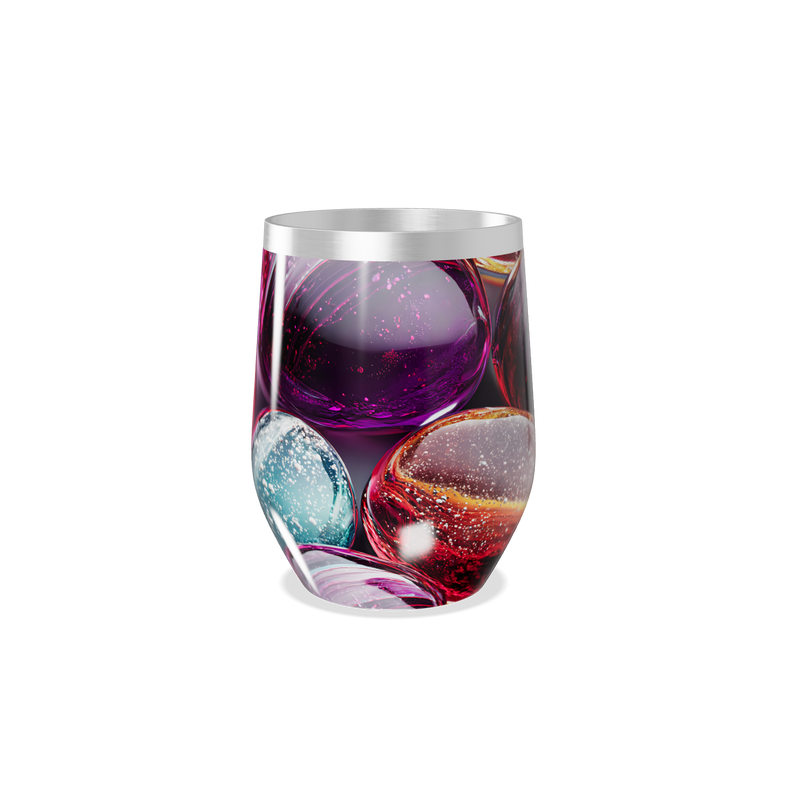 Copo Térmico Slim - Estampa Colorida Vidro