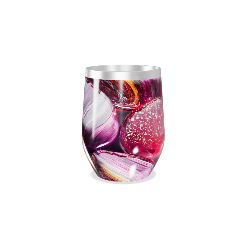 Copo Térmico Slim - Estampa Colorida Vidro