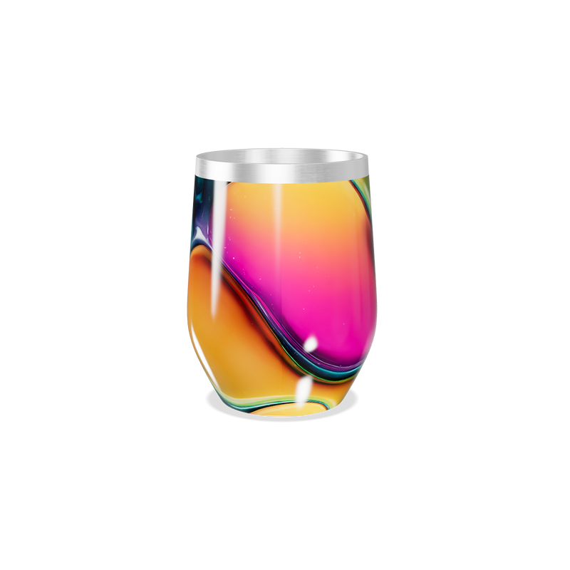 Copo Térmico Slim - Multicolorido Abstrato