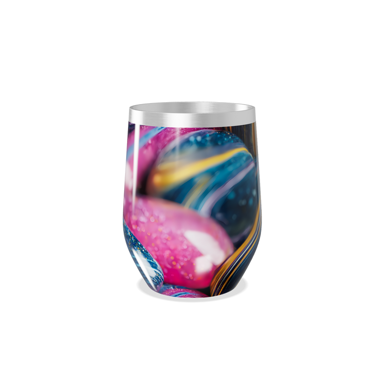 Copo Térmico Slim - Estampa Colorida Aço Inox