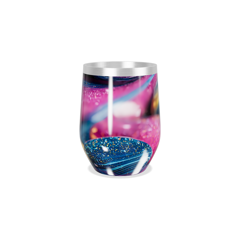 Copo Térmico Slim - Estampa Colorida Aço Inox