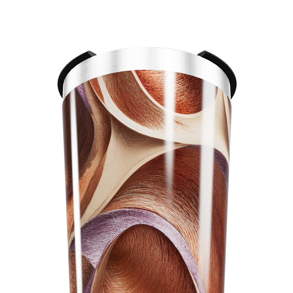 Copo Térmico - Estampa Abstrata Colorida