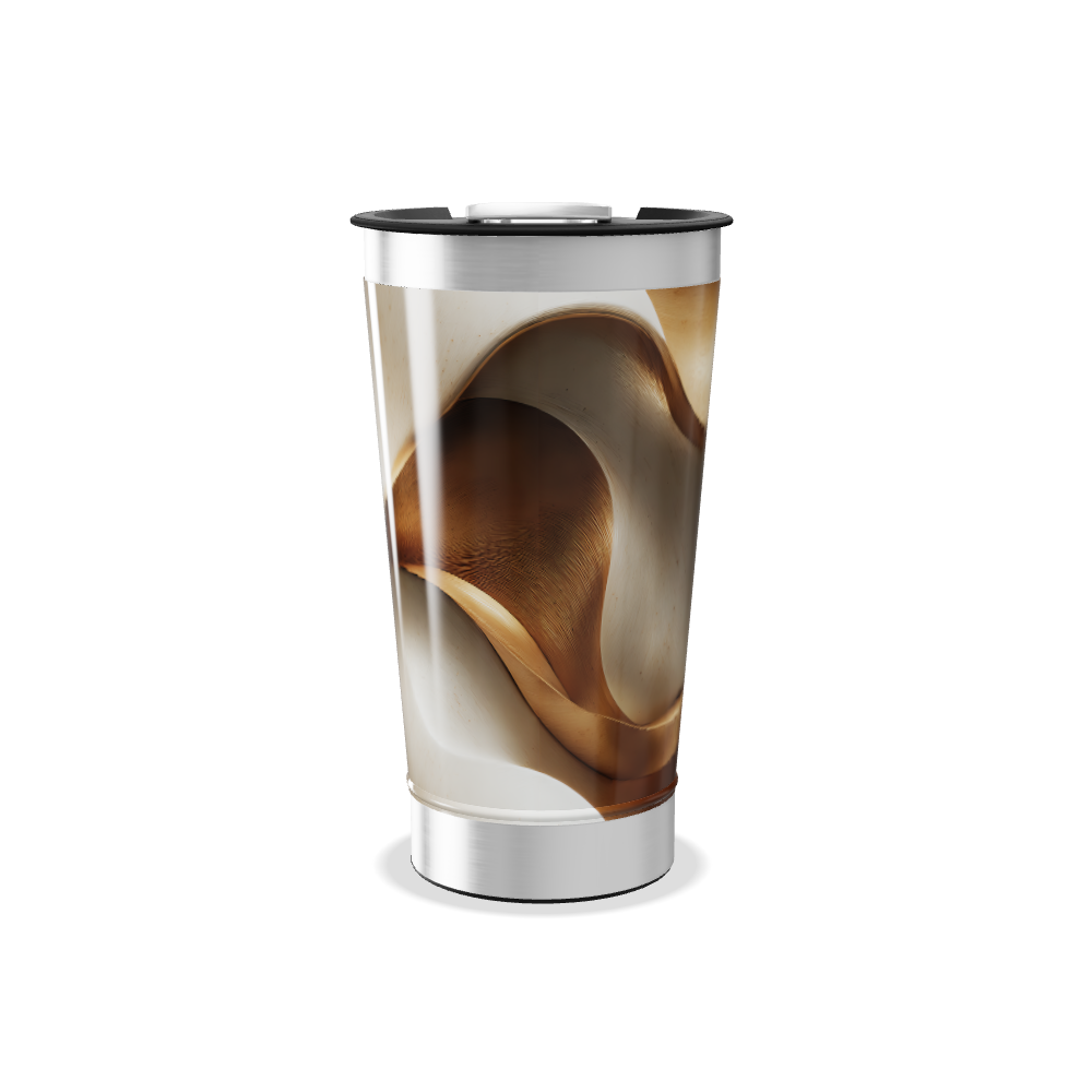 Copo Térmico - Estampa Café Abstrato