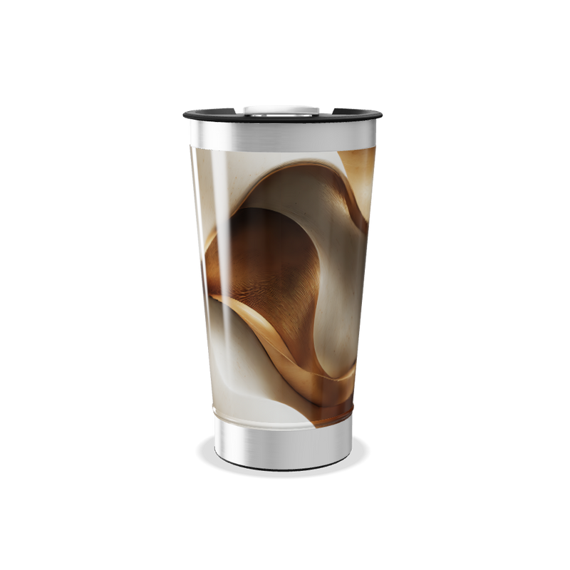 Copo Térmico - Estampa Café Abstrato
