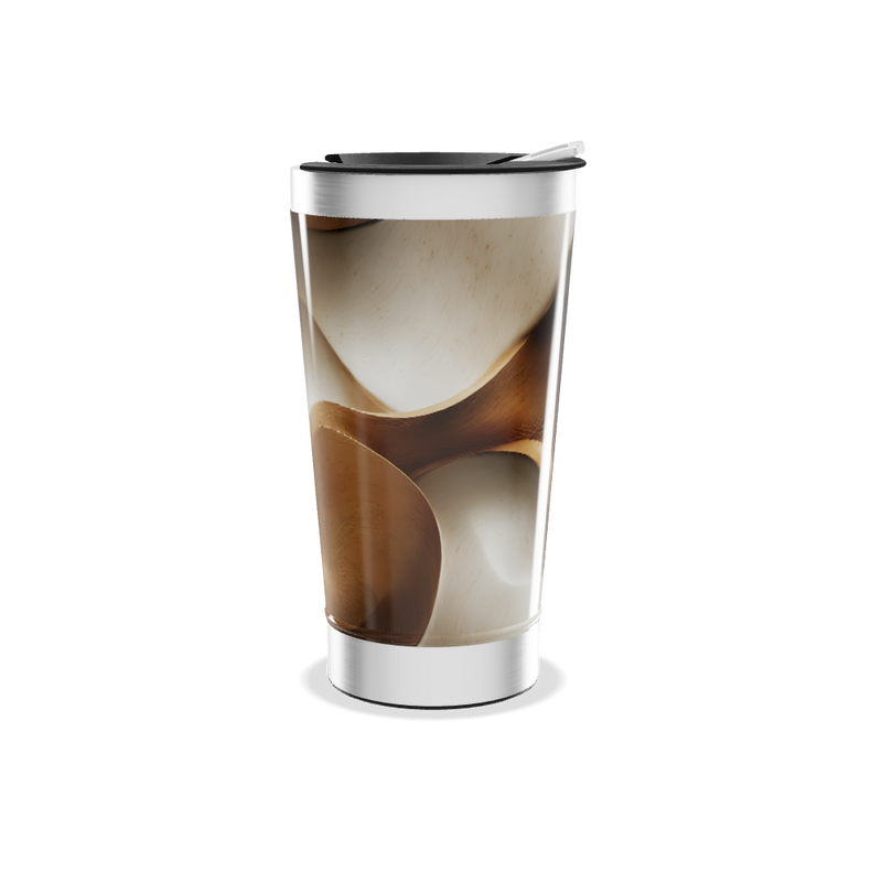 Copo Térmico - Estampa Café Abstrato