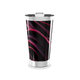 Copo Térmico - Preto com Linhas Vermelhas